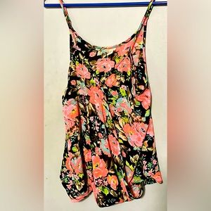 Floral tank top